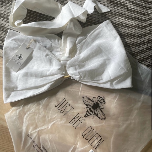 NWT Just Bee Queen Carolina Top L - Picture 4 of 6